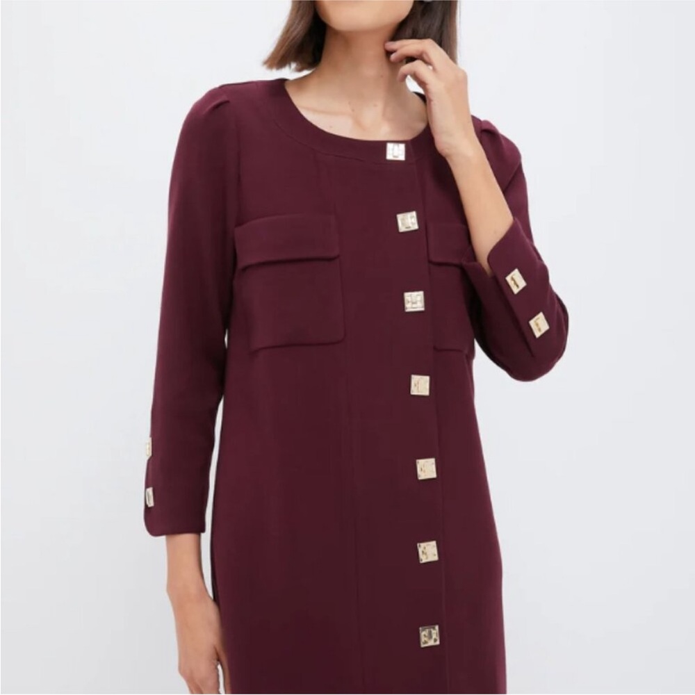 Tuckernuck Oxblood Barnett Mini Dress
